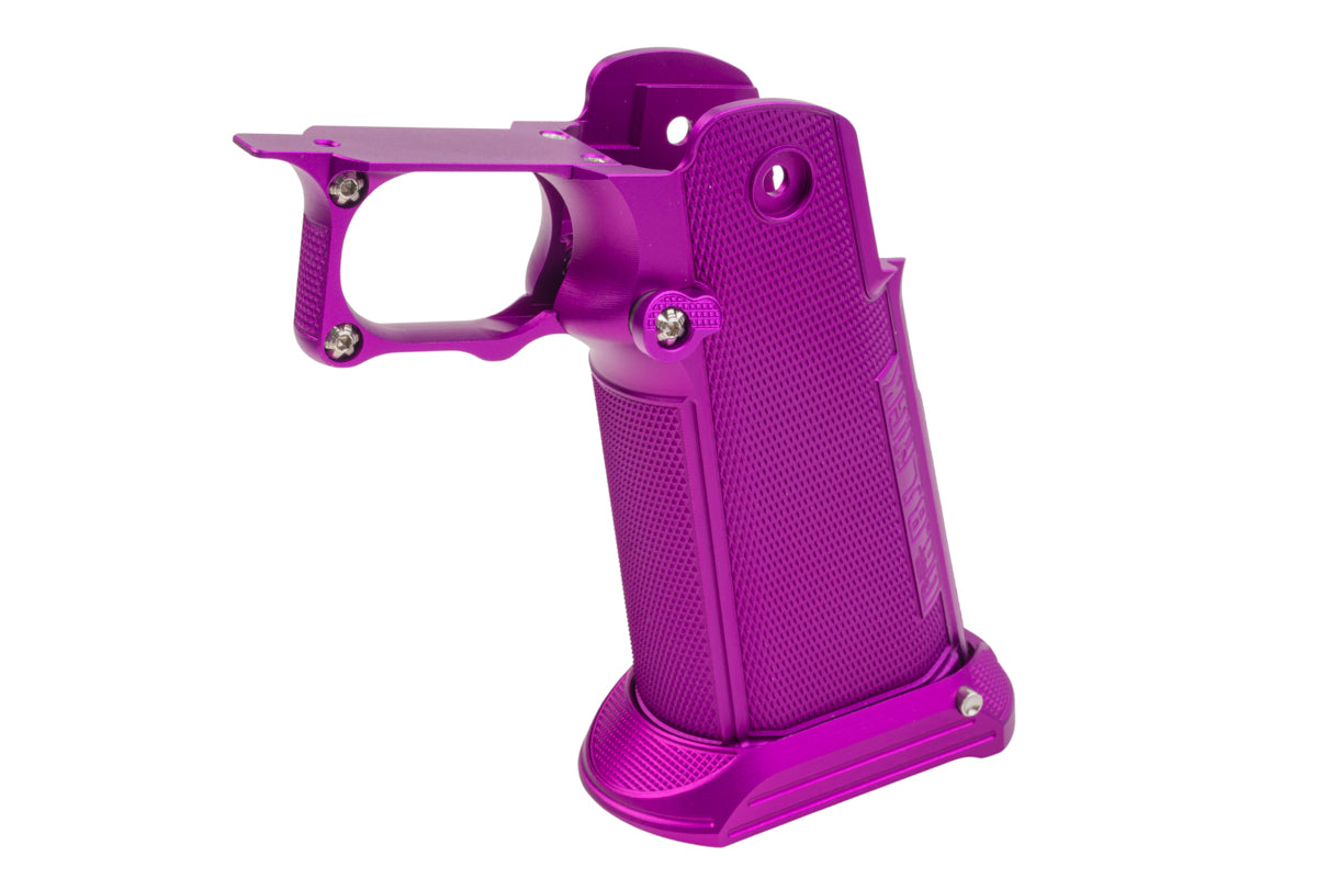 Dr. Black Aluminum Grip For Tokyo Marui Hi Capa GBB Airsoft (Type B/ Purple)