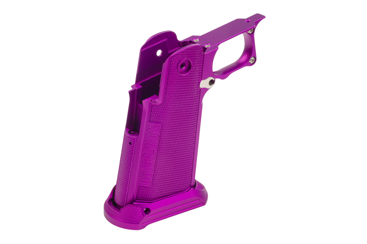Dr. Black Aluminum Grip For Tokyo Marui Hi Capa GBB Airsoft (Type B/ Purple)