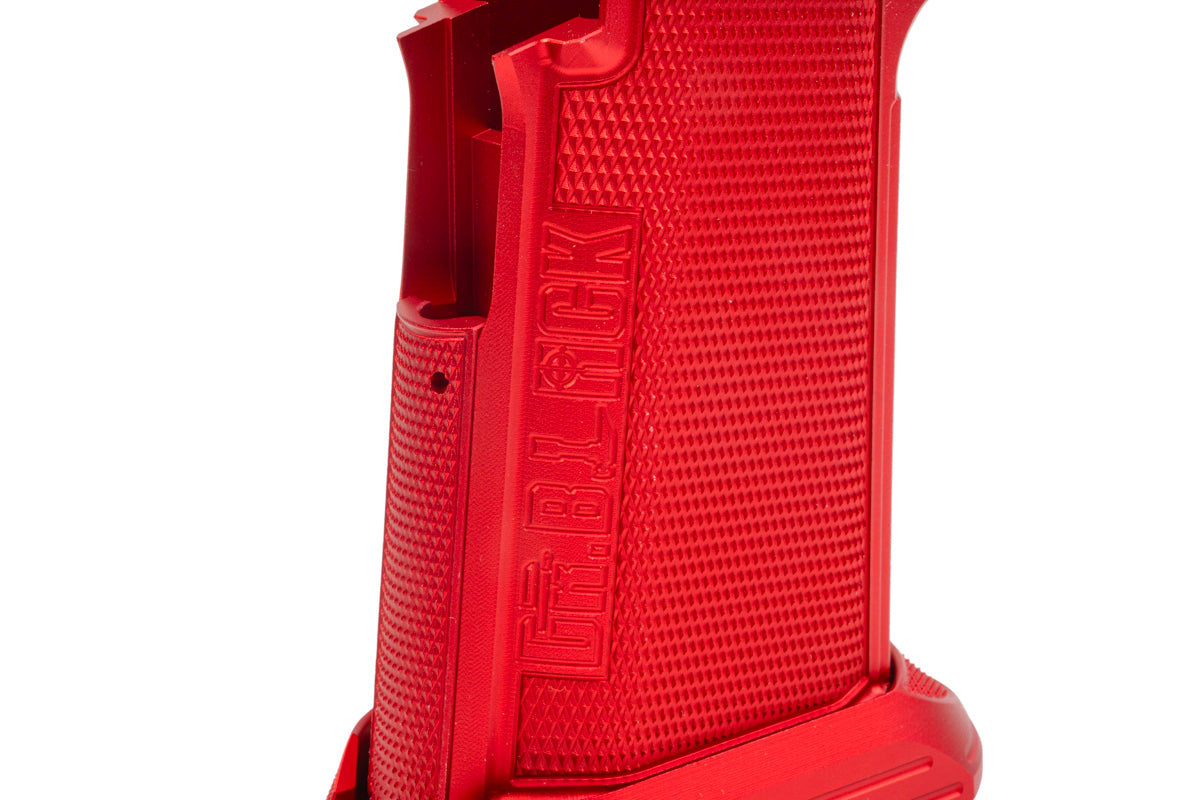 Dr. Black Aluminum Grip For Tokyo Marui Hi Capa GBB Airsoft (Type B/ Red)