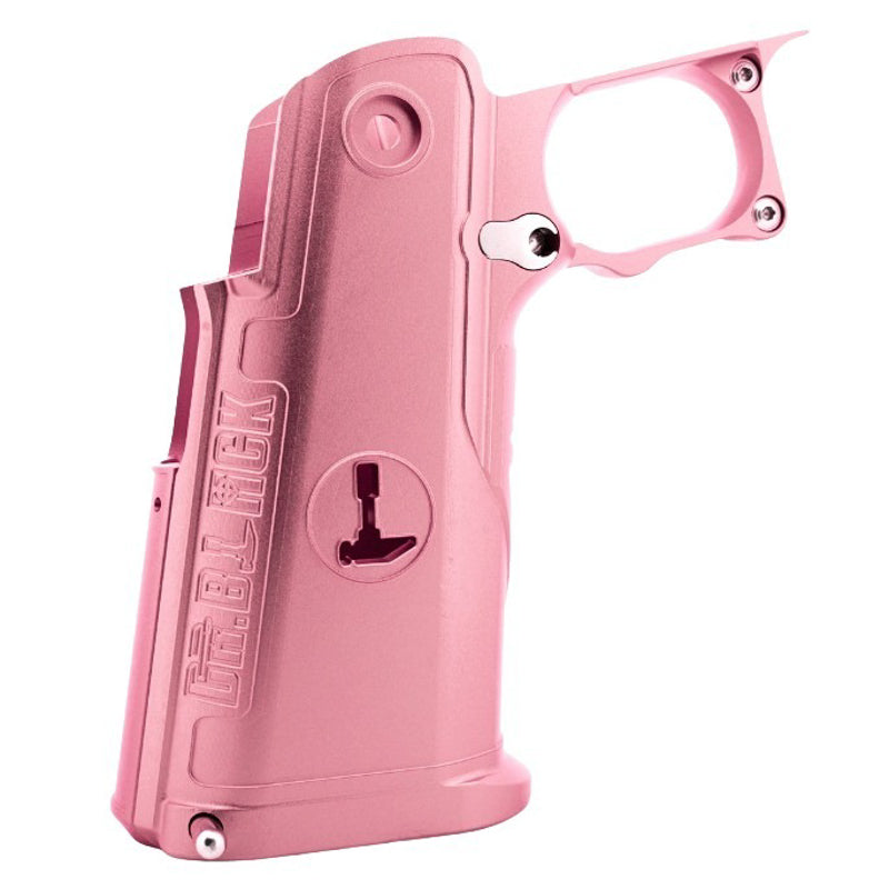 Dr. Black Type C Aluminum Grip For Tokyo Marui Hi Capa GBB Airsoft Pistol (Pink)