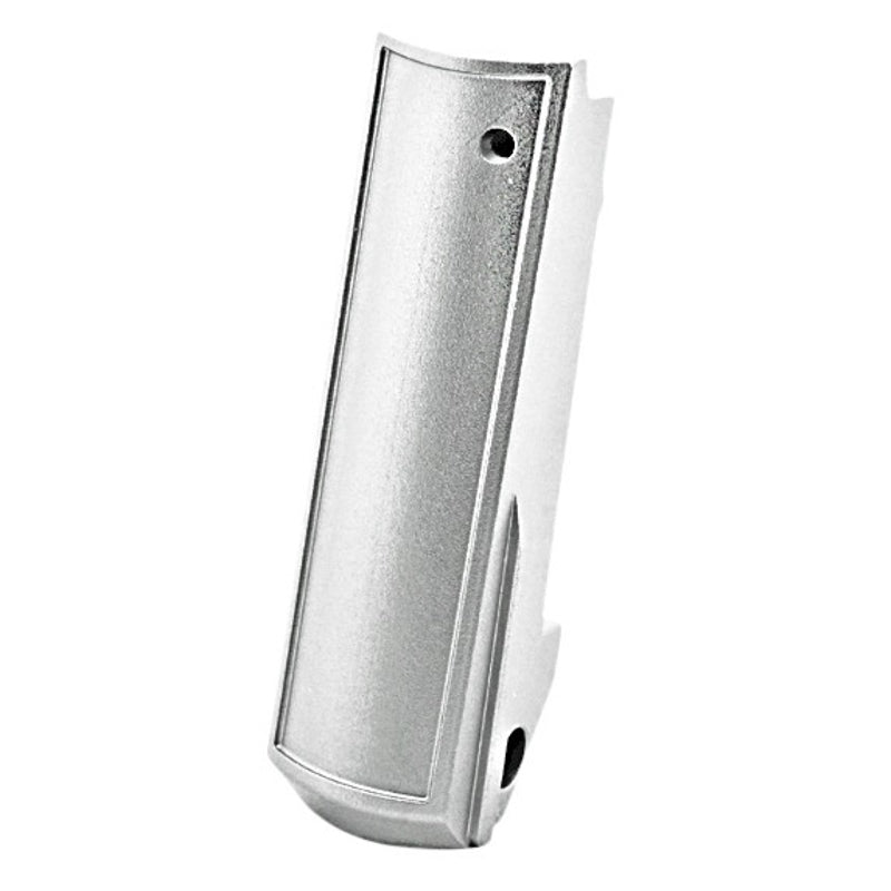 Dr. Black Type C Aluminum Grip For Tokyo Marui Hi Capa GBB Airsoft Pistol (Silver)