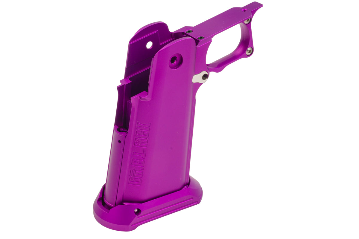 Dr. Black Aluminum Grip For Tokyo Marui Hi Capa GBB Airsoft (Type CLEAN/ Purple)