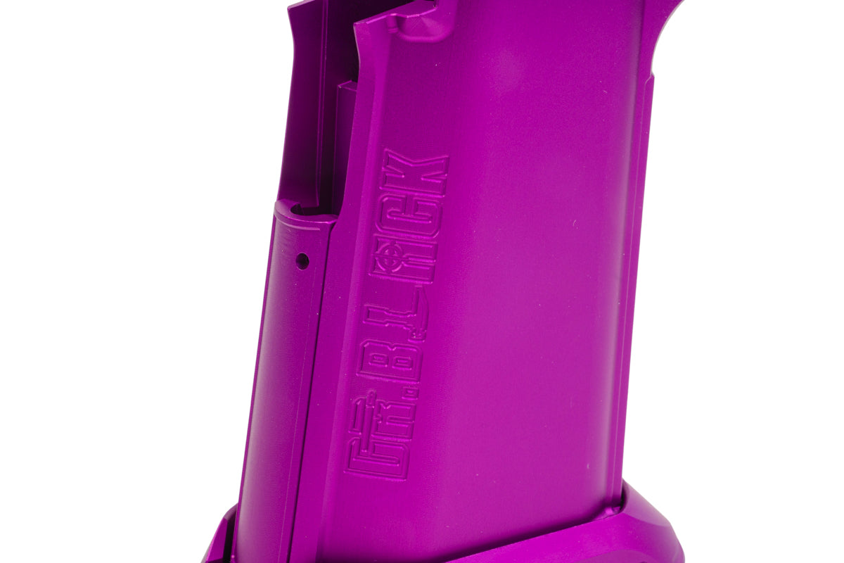 Dr. Black Aluminum Grip For Tokyo Marui Hi Capa GBB Airsoft (Type CLEAN/ Purple)