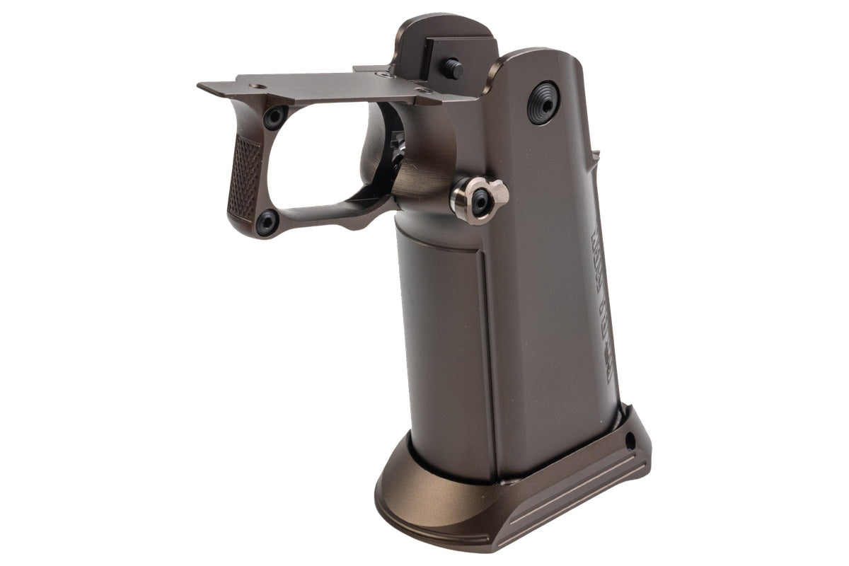 Dr. Black Aluminum Grip For Tokyo Marui Hi Capa GBB Airsoft (Type CLEAN/ Tan)