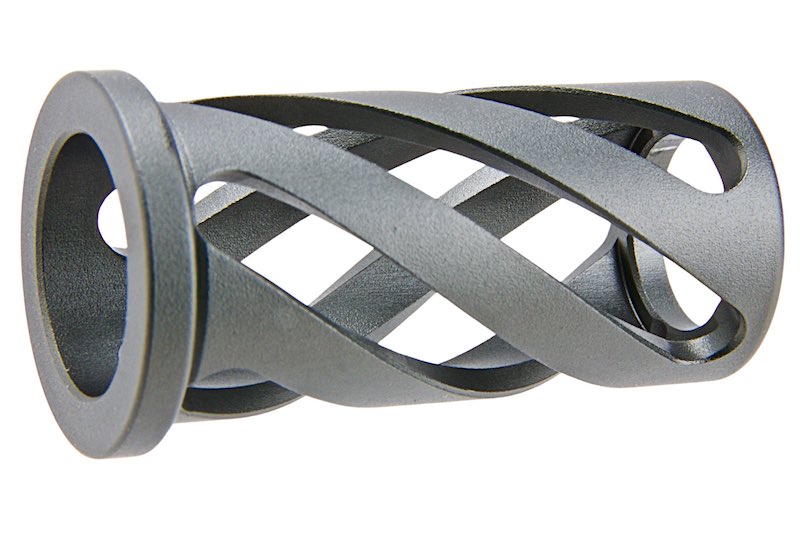 Dr. Black Aluminum Short Spring Guide Plug For Tokyo Marui Hi Capa GBB Airsoft (Grey)