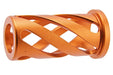 Dr. Black Aluminum Short Spring Guide Plug For Tokyo Marui Hi Capa GBB Airsoft (Orange)
