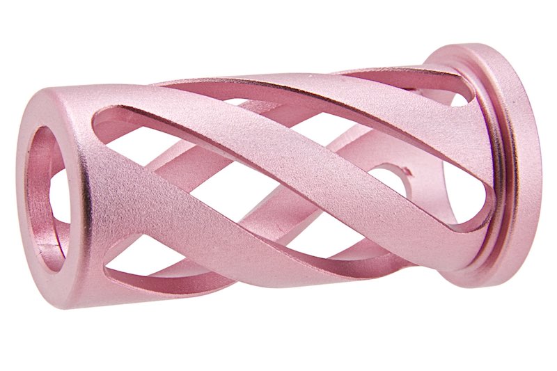 Dr. Black Aluminum Short Spring Guide Plug For Tokyo Marui Hi Capa GBB Airsoft (Pink)