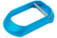 Dr. Black Aluminum Magwell Type C For Tokyo Marui Hi Capa GBB Airsoft - Aqua (Polymer Grip / Dr.Black Aluminum Grip)