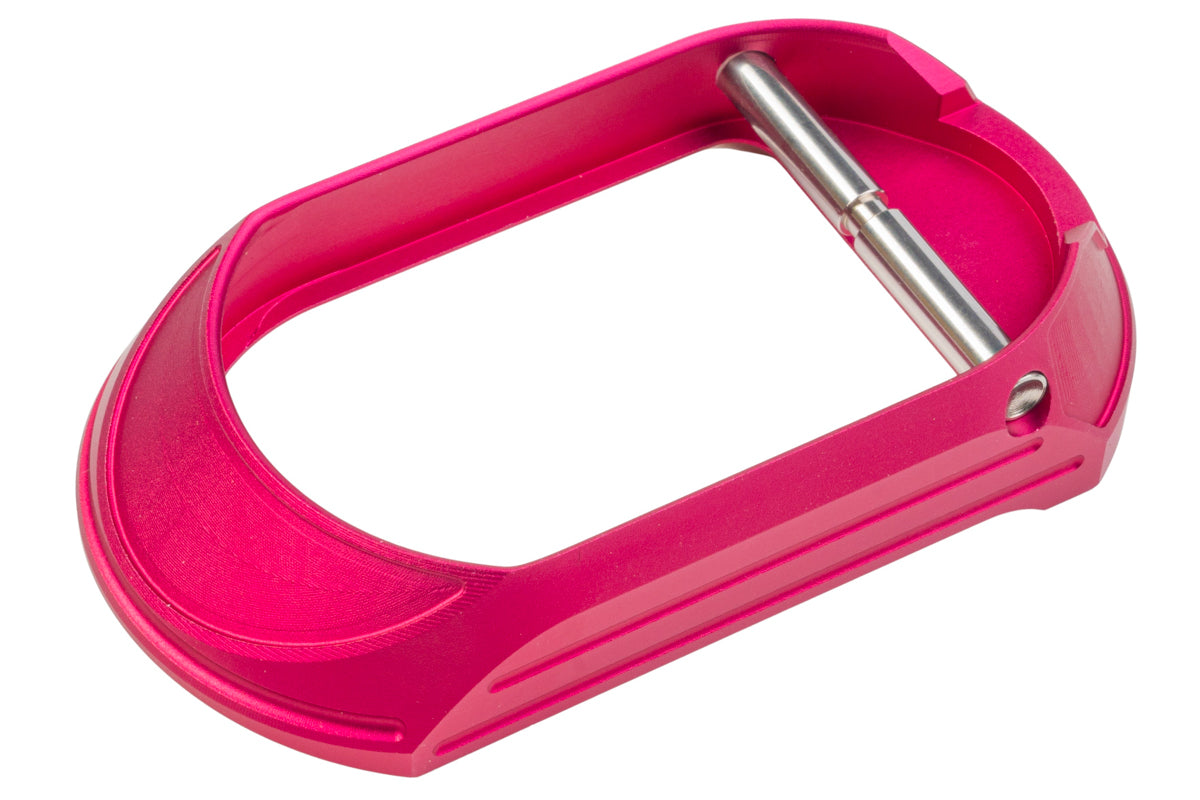 Dr. Black Aluminum Magwell Type C For Tokyo Marui Hi Capa GBB Airsoft - Magenta (Polymer Grip / Dr.Black Aluminum Grip)