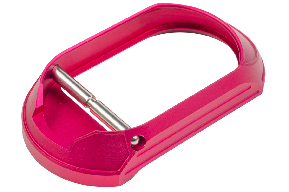 Dr. Black Aluminum Magwell Type C For Tokyo Marui Hi Capa GBB Airsoft - Magenta (Polymer Grip / Dr.Black Aluminum Grip)