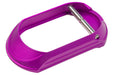 Dr. Black Aluminum Magwell Type C For Tokyo Marui Hi Capa GBB Airsoft - Purple (Polymer Grip / Dr.Black Aluminum Grip)