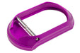 Dr. Black Aluminum Magwell Type C For Tokyo Marui Hi Capa GBB Airsoft - Purple (Polymer Grip / Dr.Black Aluminum Grip)