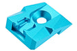 Dr.Black Aluminum Fiber Optic Rear Sight For Tokyo Marui Hi Capa 4.3 (Aqua)