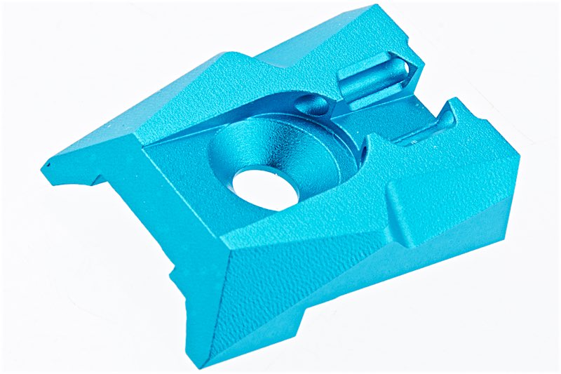 Dr.Black Aluminum Fiber Optic Rear Sight For Tokyo Marui Hi Capa 4.3 (Aqua)