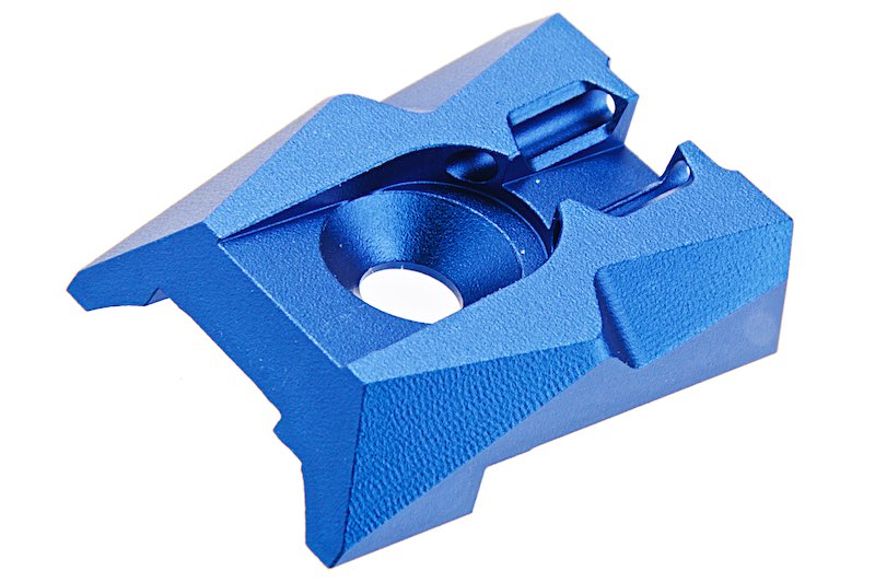 Dr.Black Aluminum Fiber Optic Rear Sight For Tokyo Marui Hi Capa 4.3 (Blue)