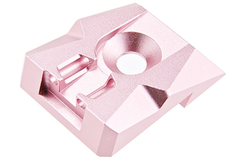 Dr.Black Aluminum Fiber Optic Rear Sight For Tokyo Marui Hi Capa 4.3 (Pink)