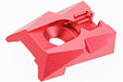 Dr. Black Aluminum Fiber Optic Rear Sight For Tokyo Marui Hi Capa 4.3 GBB Airsoft (Red)