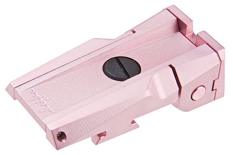 Dr. Black Aluminum Rear Iron Sight For Tokyo Marui Hi Capa 5.1 GBB Airsoft (Pink)
