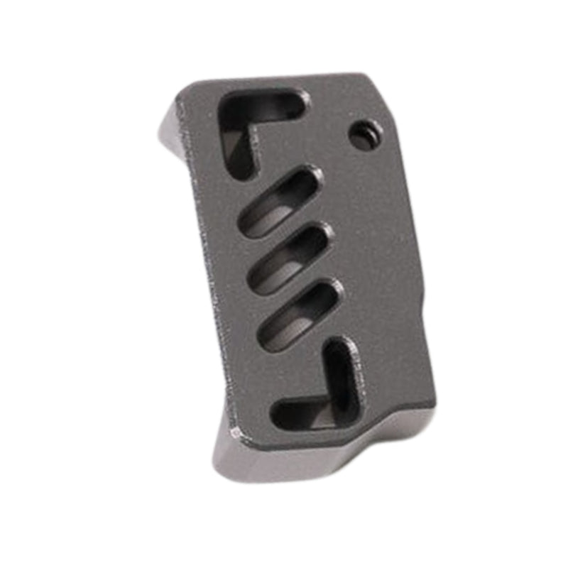 Dr. Black Aluminum Type A Trigger For Tokyo Marui Hi Capa GBB Airsoft Pistol (Right Handed/ Grey)