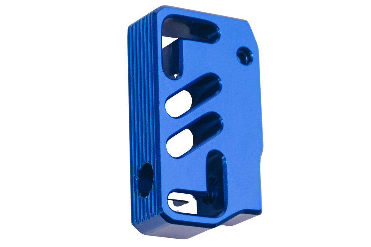Dr. Black Aluminum Trigger For Tokyo Marui Hi Capa GBB Airsoft (Standard/ Type A/ Blue)