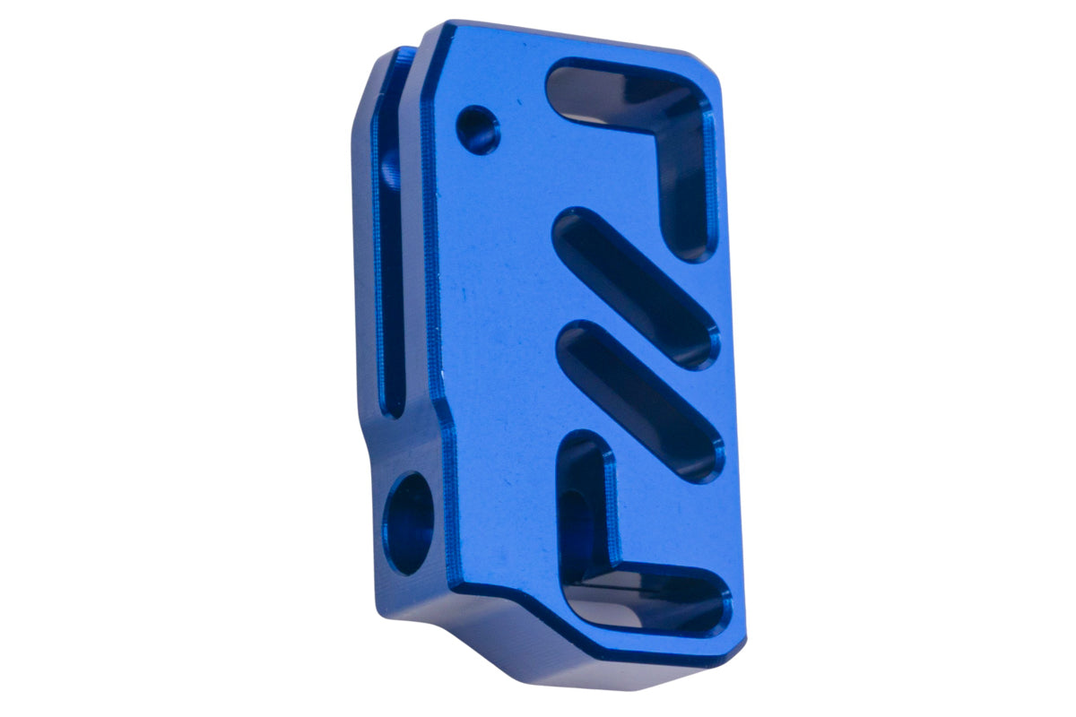 Dr. Black Aluminum Trigger For Tokyo Marui Hi Capa GBB Airsoft (Standard/ Type A/ Blue)