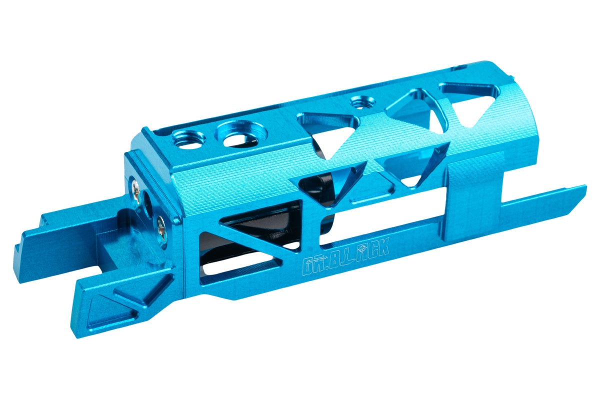 Dr. Black Aluminum Blowback Housing For Tokyo Marui Hi Capa GBB (Type A/ Aqua)