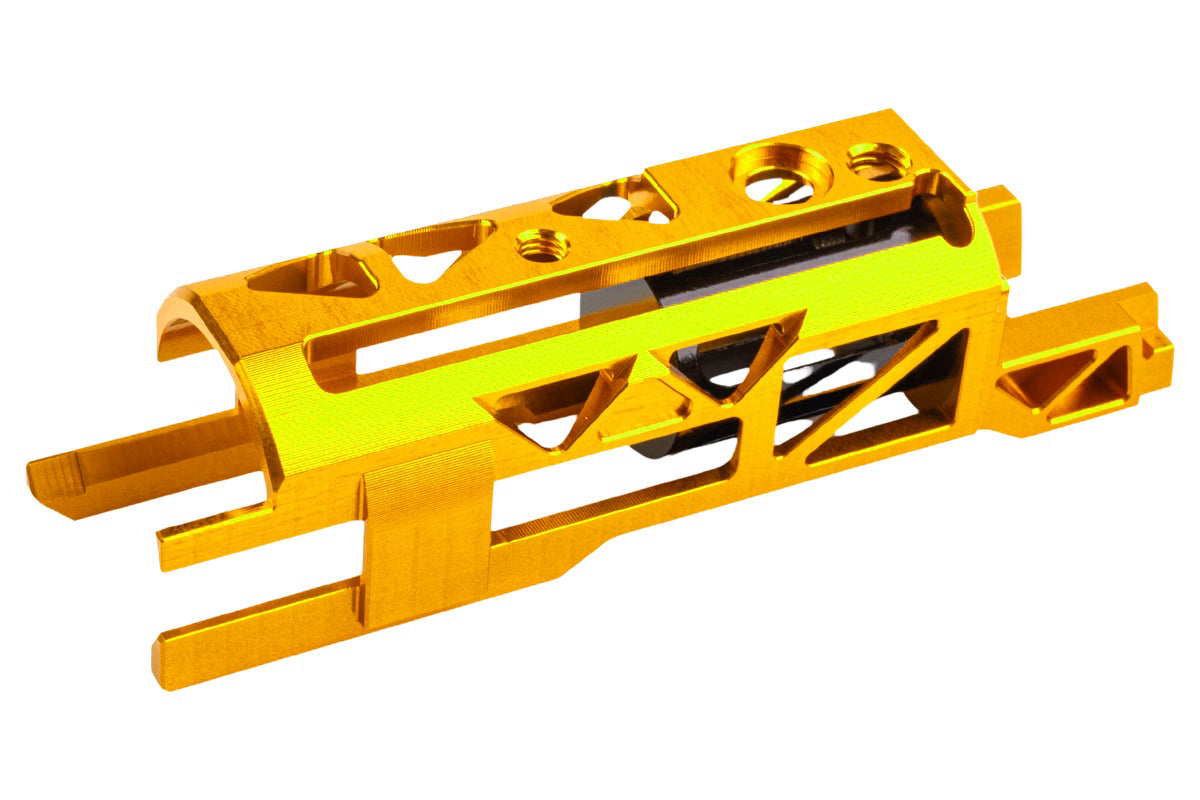 Dr. Black Aluminum Blowback Housing For Tokyo Marui Hi Capa GBB (Type A/ Gold)