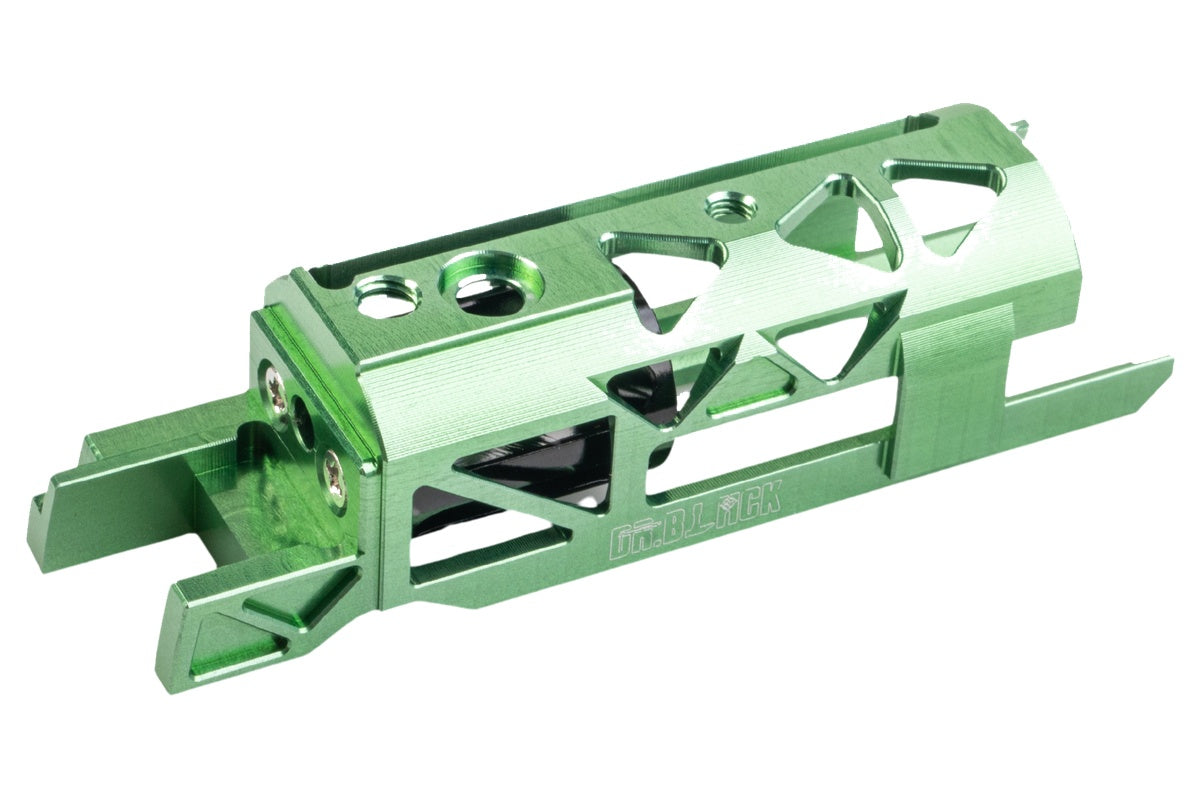 Dr. Black Aluminum Blowback Housing For Tokyo Marui Hi Capa GBB (Type A/ Green)