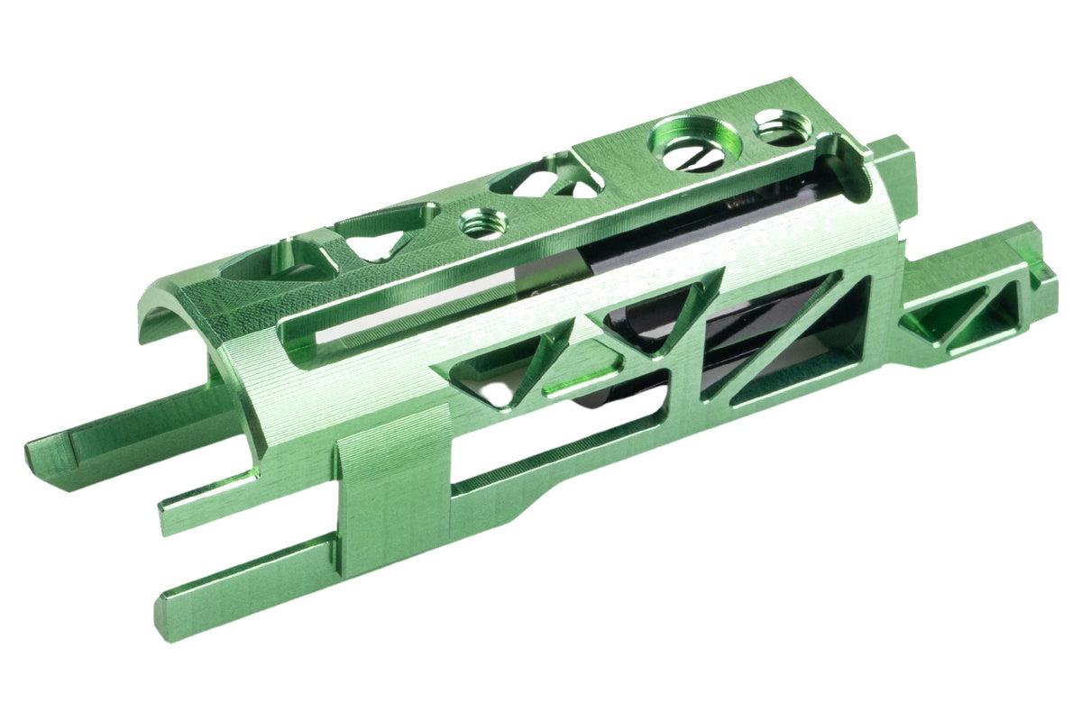 Dr. Black Aluminum Blowback Housing For Tokyo Marui Hi Capa GBB (Type A/ Green)