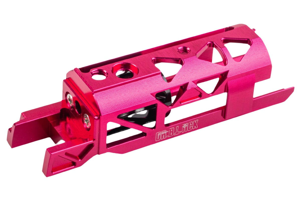Dr. Black Aluminum Blowback Housing For Tokyo Marui Hi Capa GBB (Type A/ Magenta)