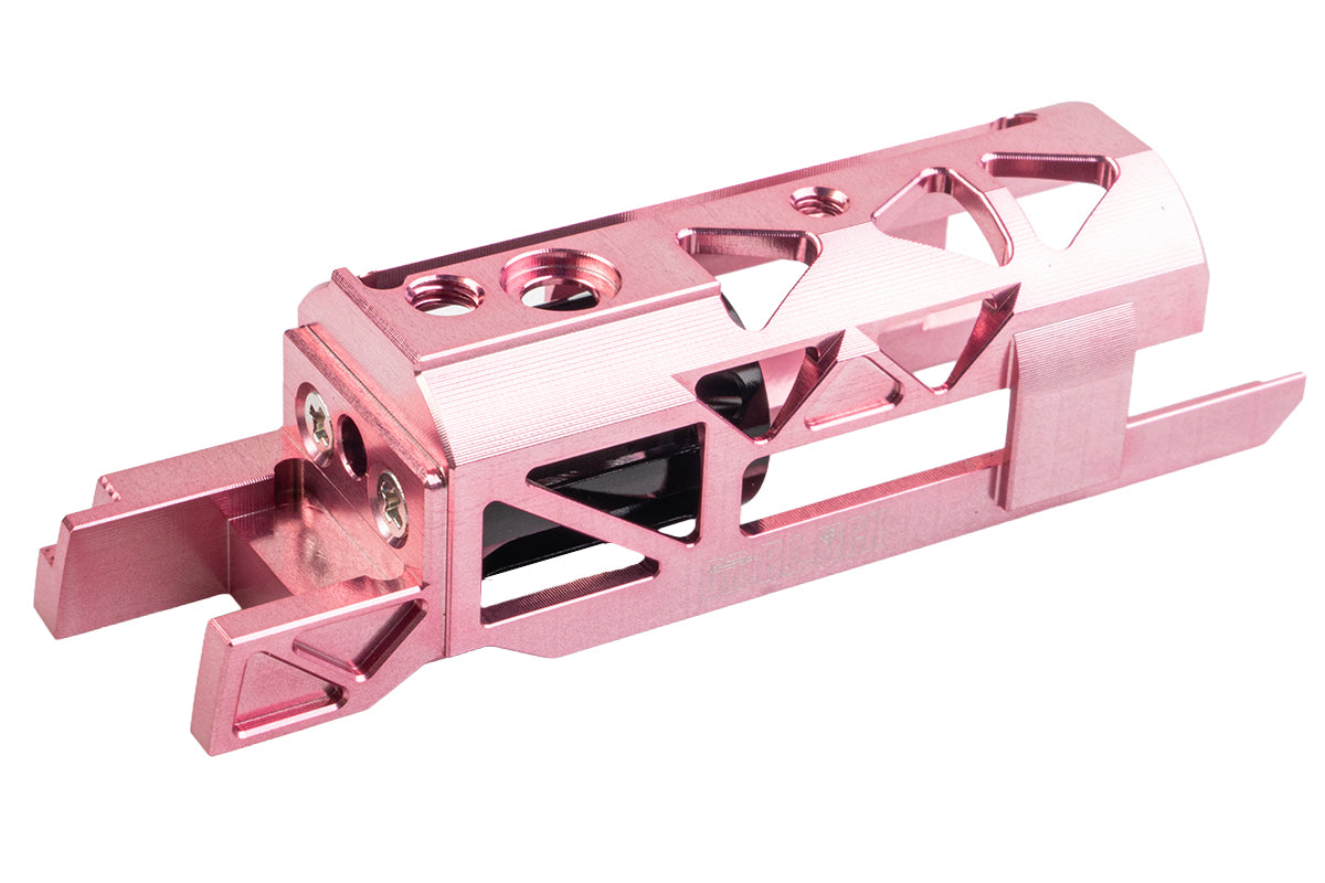 Dr. Black Aluminum Blowback Housing For Tokyo Marui Hi Capa GBB (Type A/ Pink)