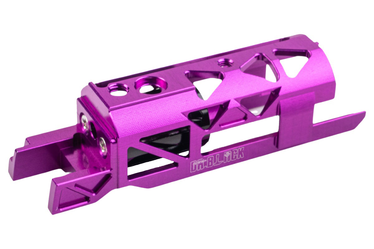 Dr. Black Aluminum Blowback Housing For Tokyo Marui Hi Capa GBB (Type A/ Purple)