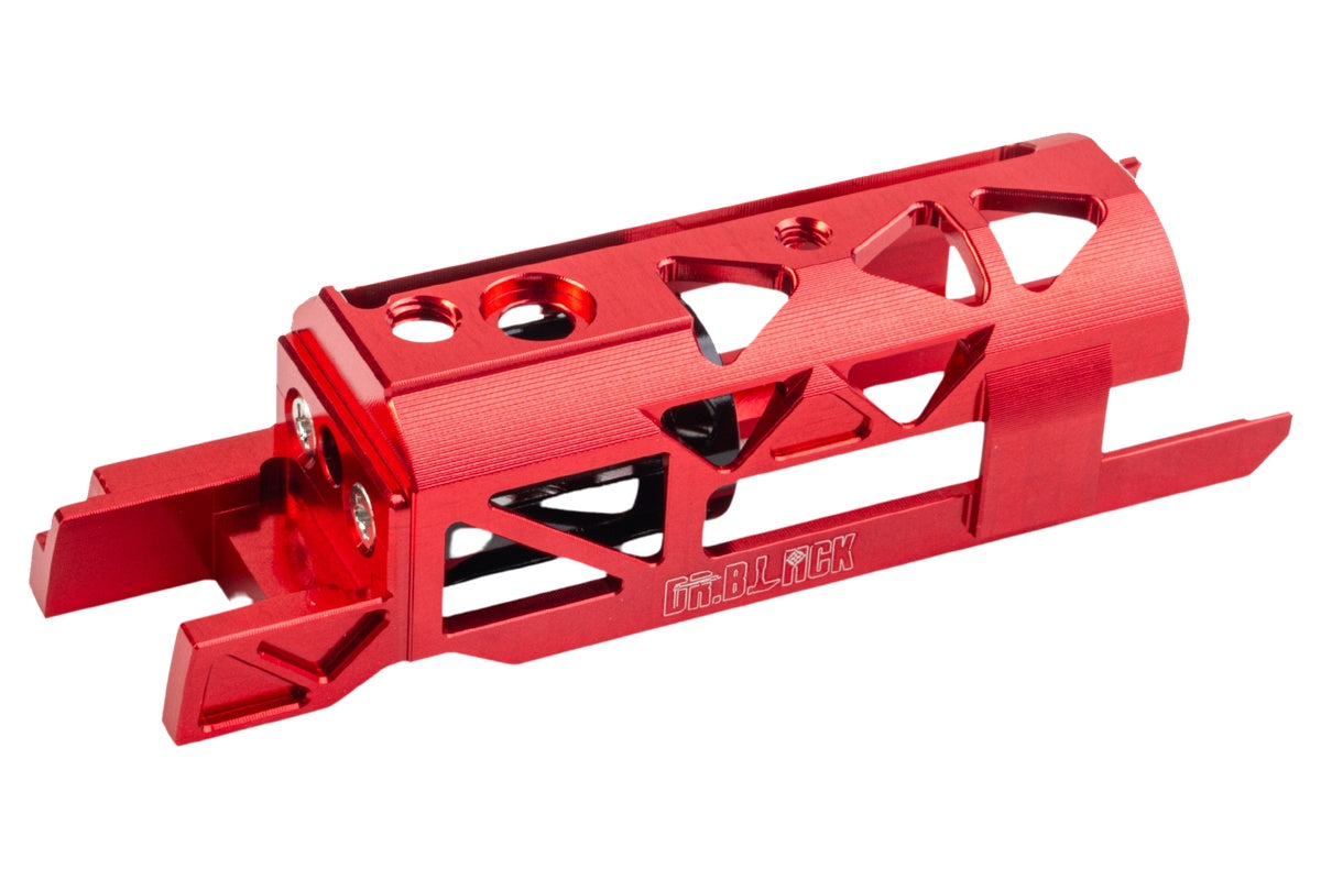 Dr. Black Aluminum Blowback Housing For Tokyo Marui Hi Capa GBB (Type A/ Red)