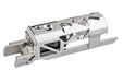 Dr. Black Aluminum Blowback Housing For Tokyo Marui Hi Capa GBB (Type A/ Silver)