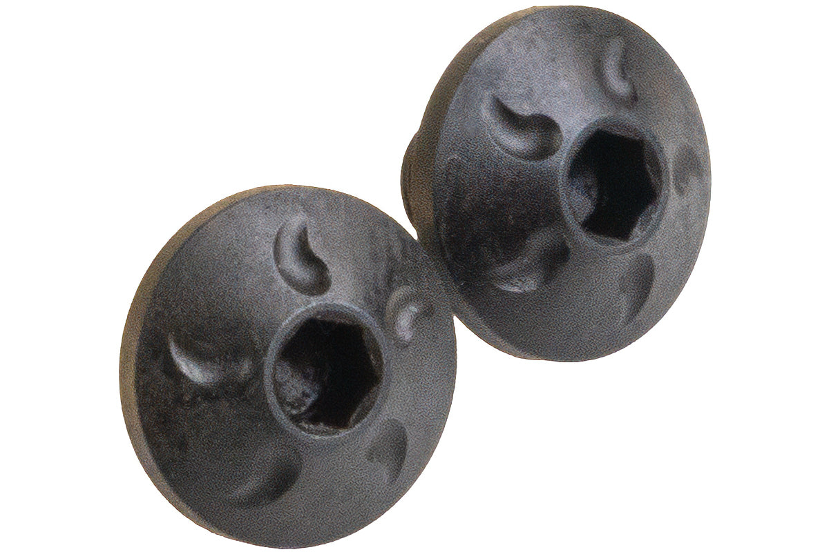 Dr. Black Stainless Steel Type B Custom Grip Screw for Aluminum Grip (2pcs)