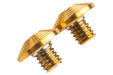Dr. Black Stainless Steel Type C Custom Grip Screw for Aluminum Grip (2pcs/ Gold)