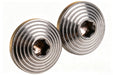 Dr. Black Stainless Steel Type C Custom Grip Screw for Aluminum Grip (2pcs/ Titanium)