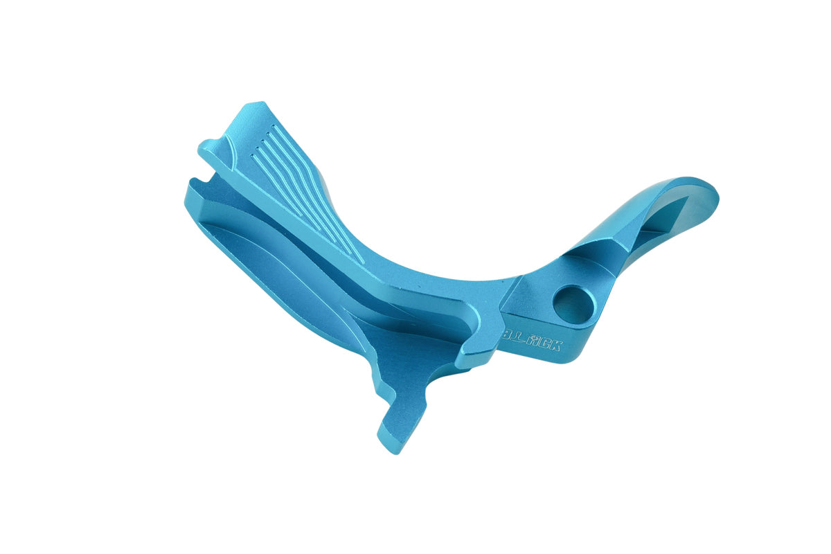 Dr. Black Aluminum Type A Grip Safety For Tokyo Marui Hi Capa GBB Airsoft Pistol (Aqua)