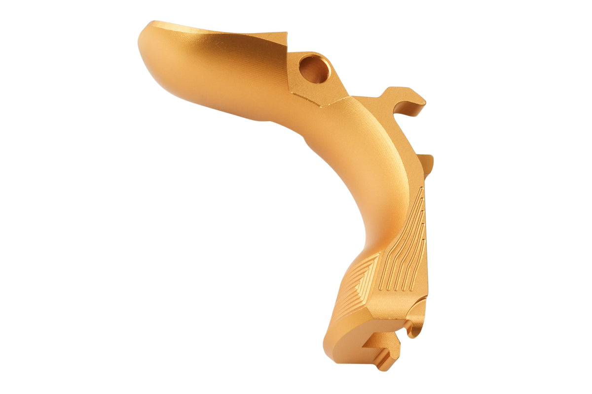 Dr. Black Aluminum Type A Grip Safety For Tokyo Marui Hi Capa GBB Airsoft Pistol (Gold)