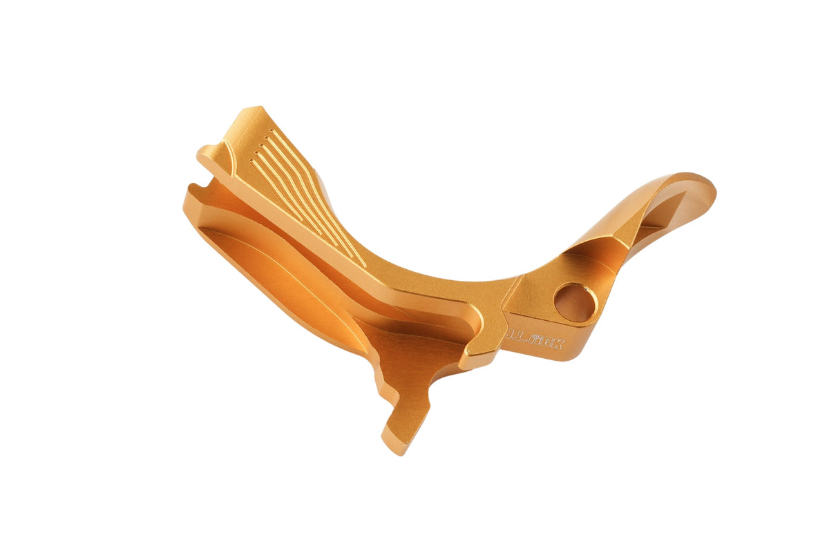Dr. Black Aluminum Type A Grip Safety For Tokyo Marui Hi Capa GBB Airsoft Pistol (Gold)