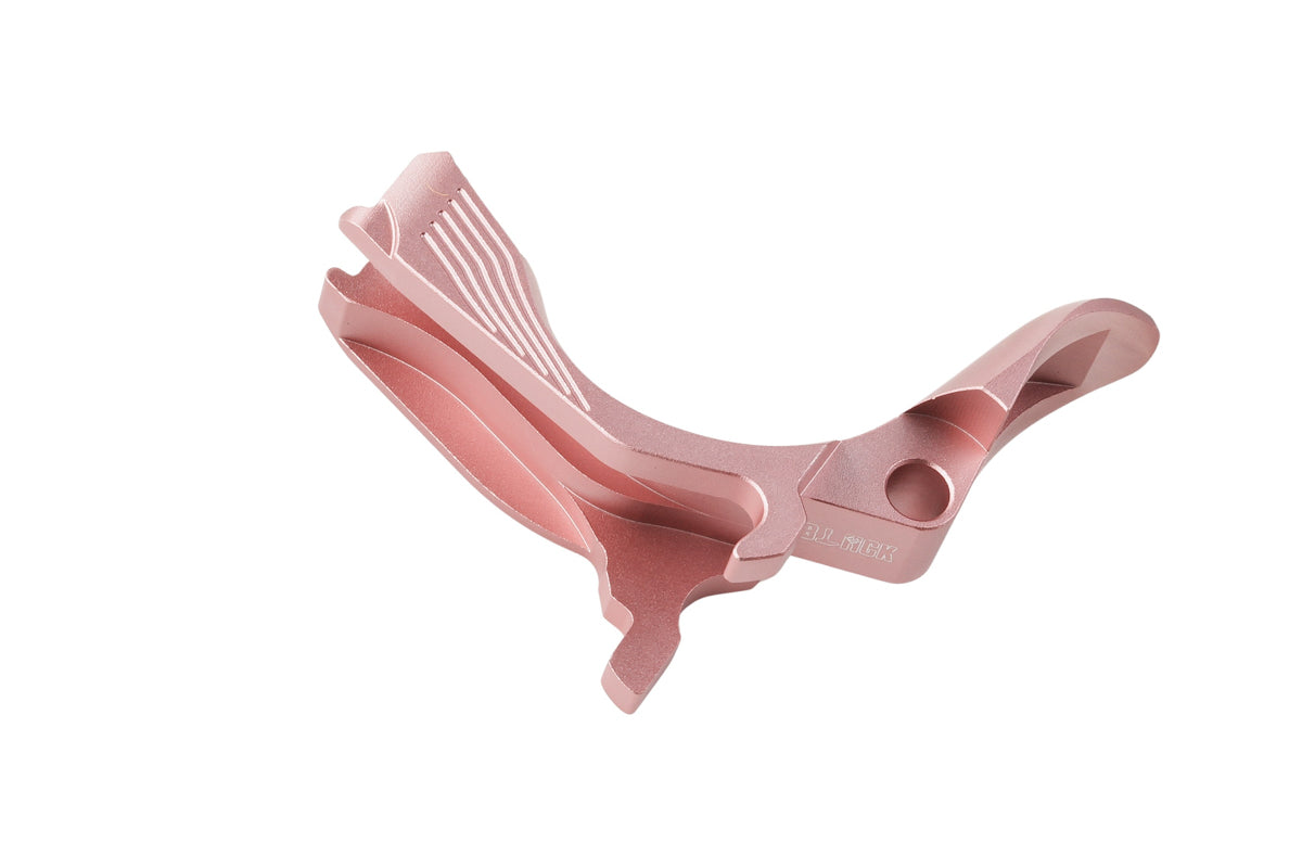 Dr. Black Aluminum Type A Grip Safety For Tokyo Marui Hi Capa GBB Airsoft Pistol (Pink)