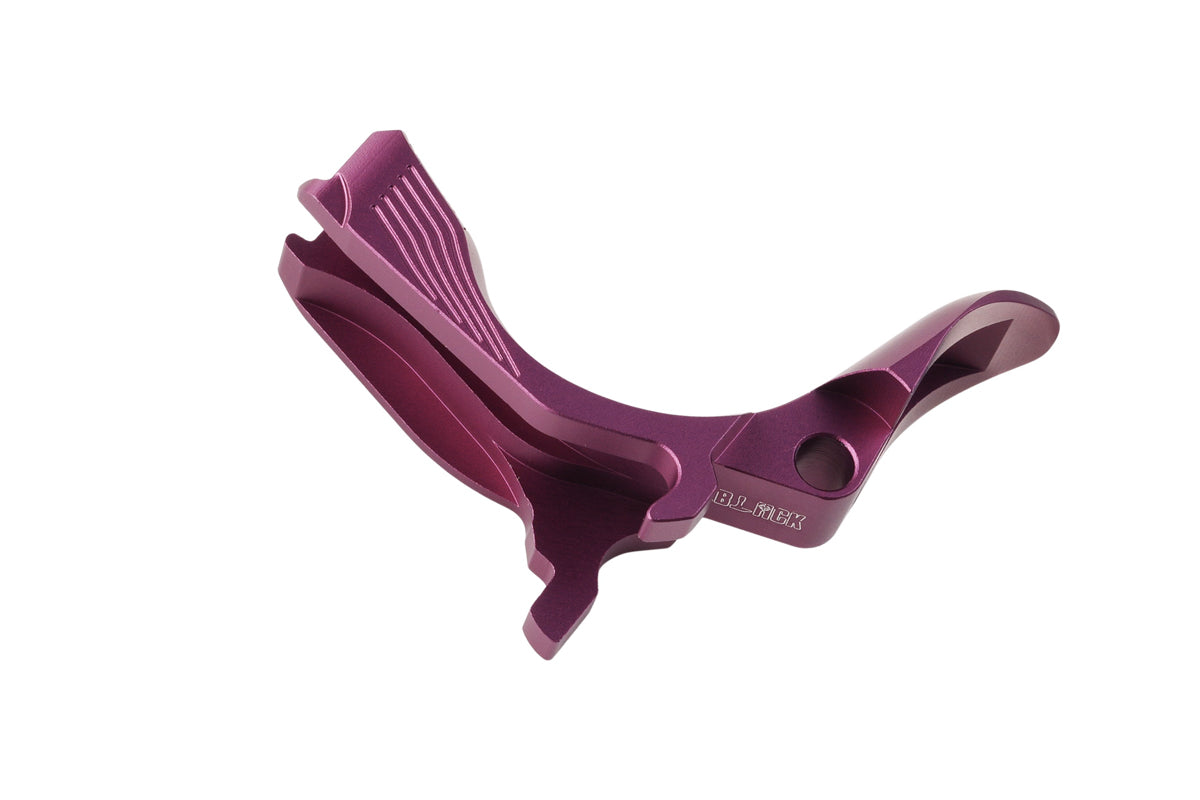 Dr. Black Aluminum Type A Grip Safety For Tokyo Marui Hi Capa GBB Airsoft Pistol (Purple)