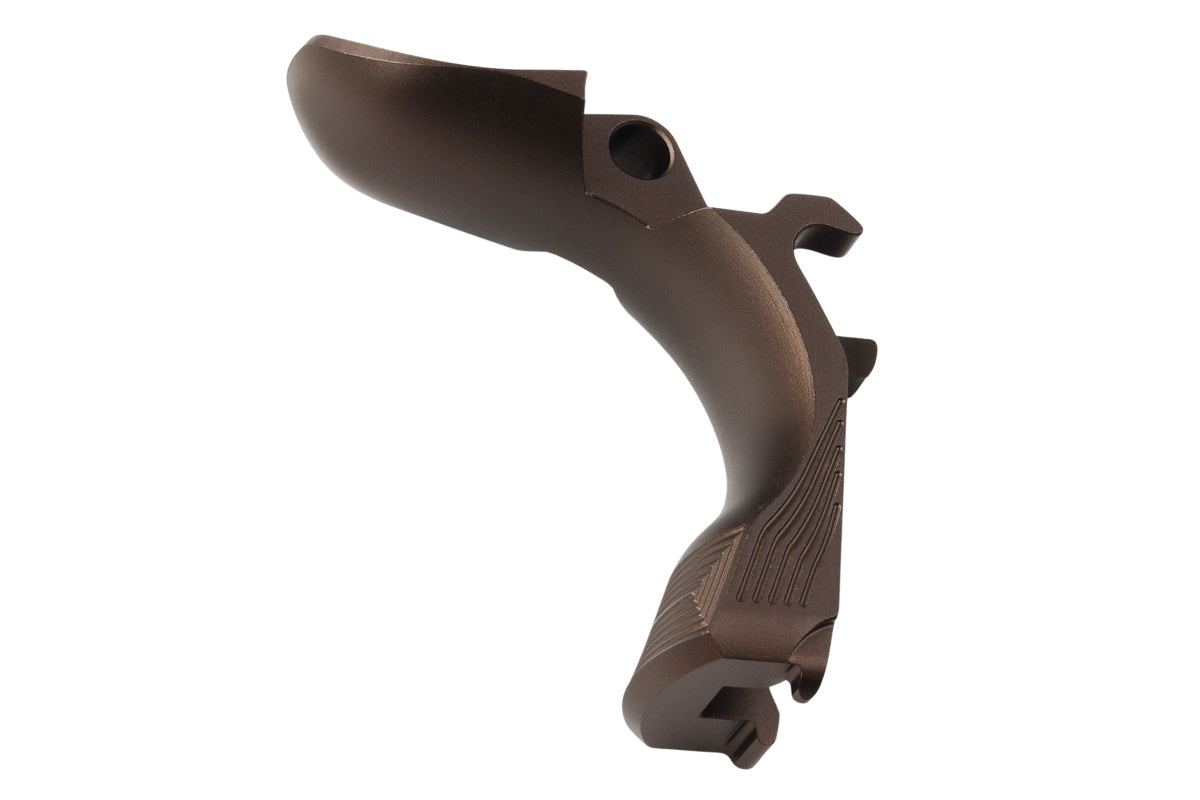 Dr. Black Aluminum Type A Grip Safety For Tokyo Marui Hi Capa GBB Airsoft Pistol (Tan)