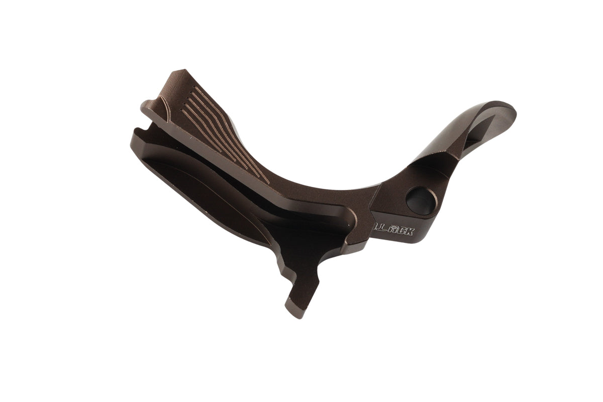Dr. Black Aluminum Type A Grip Safety For Tokyo Marui Hi Capa GBB Airsoft Pistol (Tan)