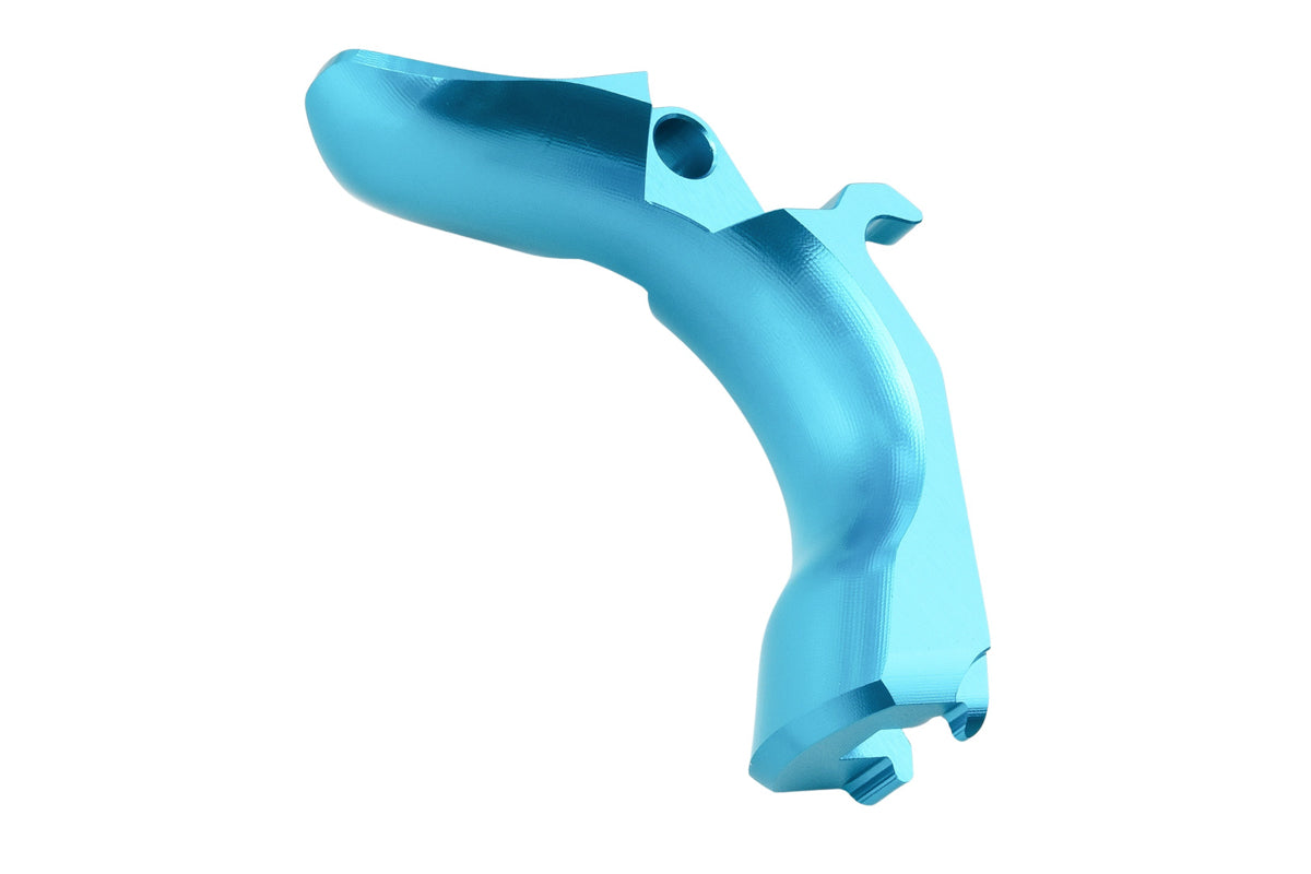 Dr. Black Aluminum Type B Grip Safety For Tokyo Marui Hi Capa GBB Airsoft Pistol (Aqua)