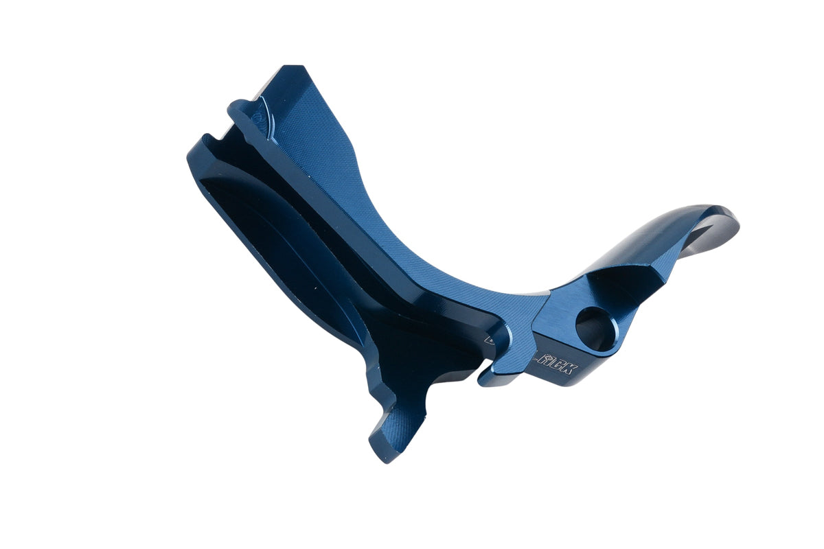 Dr. Black Aluminum Type B Grip Safety For Tokyo Marui Hi Capa GBB Airsoft Pistol (Blue)