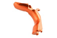 Dr. Black Aluminum Type B Grip Safety For Tokyo Marui Hi Capa GBB Airsoft Pistol (Orange)
