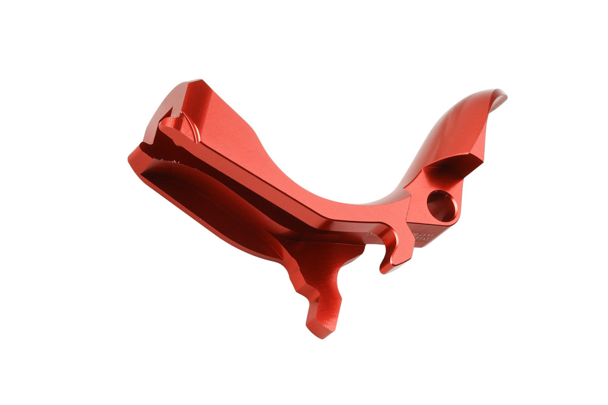 Dr. Black Aluminum Type B Grip Safety For Tokyo Marui Hi Capa GBB Airsoft Pistol (Red)