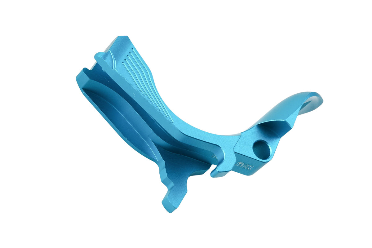 Dr. Black Aluminum Type C Grip Safety For Tokyo Marui Hi Capa GBB Airsoft Pistol (Aqua)