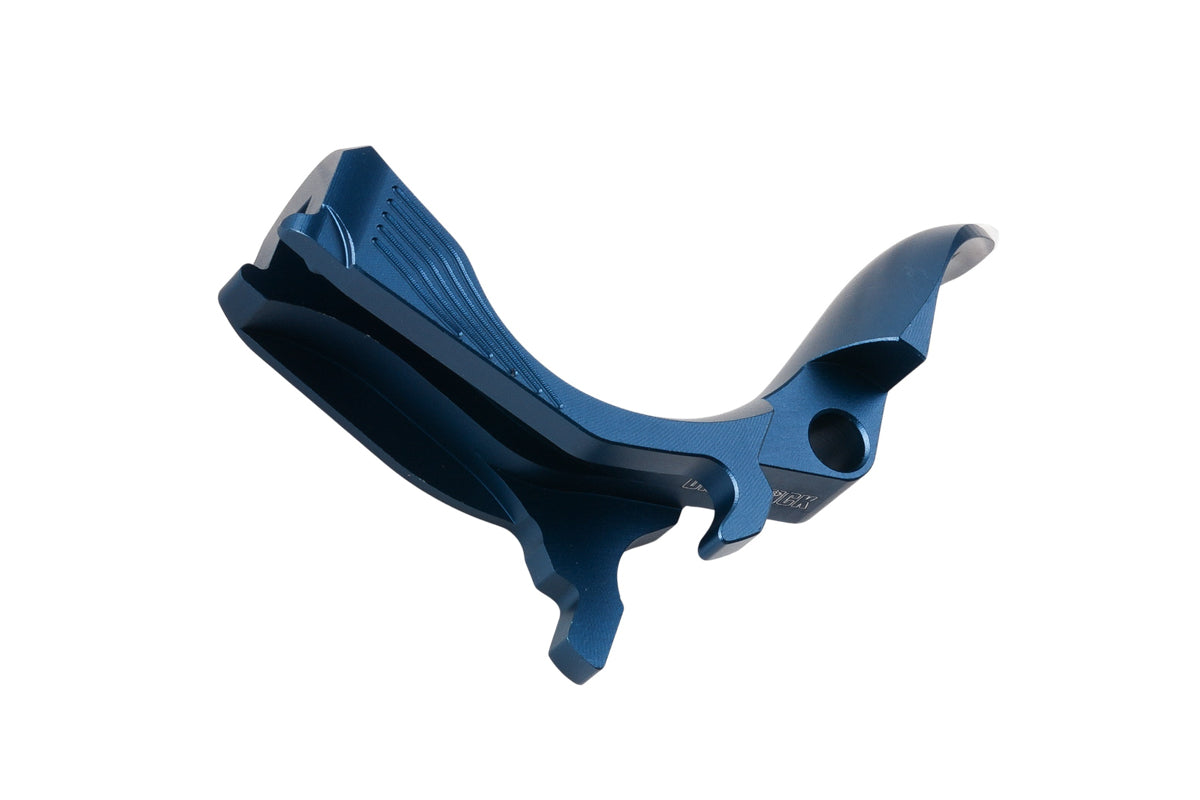 Dr. Black Aluminum Type C Grip Safety For Tokyo Marui Hi Capa GBB Airsoft Pistol (Blue)